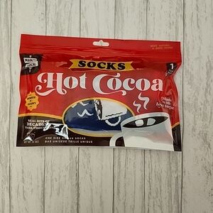 Main And Local Hot Cocoa Novelty Socks Unisex Socks NIB Holiday Gift